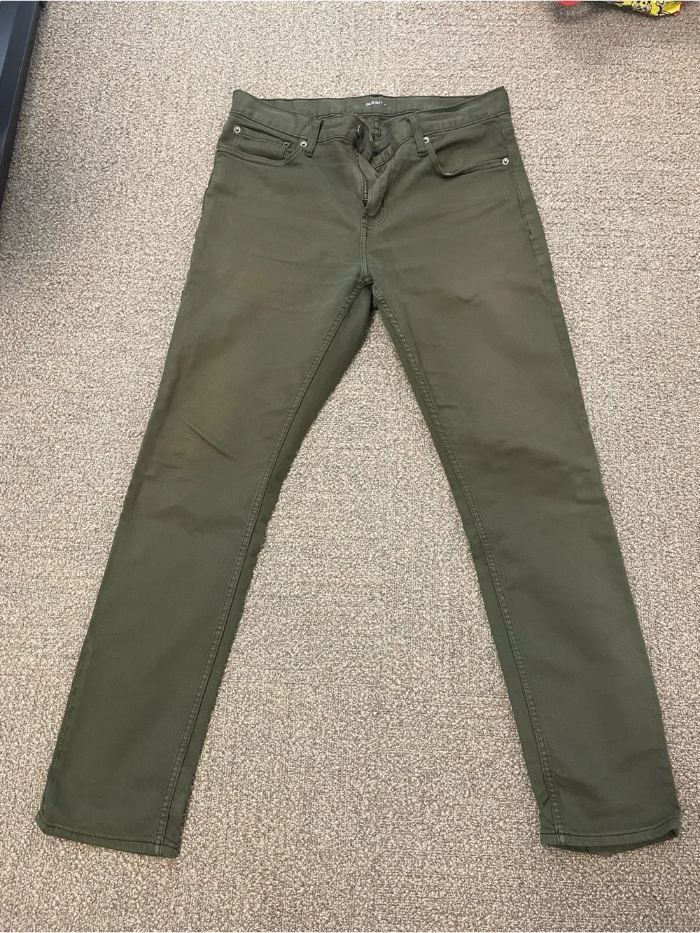 Old Navy Slim Men’s Jeans — Olive Green